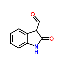 2-氧代吲哚啉-3-甲醛结构式
