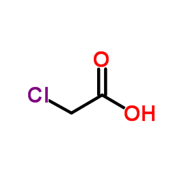 Chloroacetic acid structure