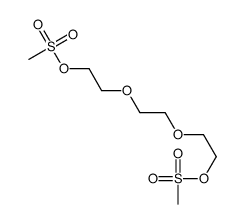 2-[2-(2-hydroxyethoxy)ethoxy]ethanol,methanesulfonic acid Structure