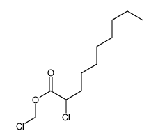 chloromethyl 2-chlorodecanoate结构式