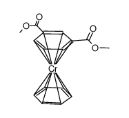 (Benzol)(isophthalsaeure-dimethylester)chrom(0)结构式