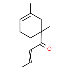 1-(1,3-Dimethyl-3-cyclohexen-1-yl)-2-buten-1-one结构式