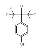 1,1,1,3,3,3-六氟-2-(4-羟基苯基)丙-2-醇结构式