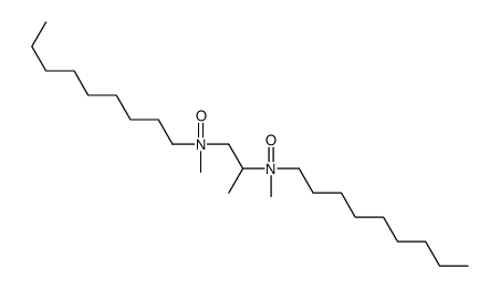 1-N,2-N-dimethyl-1-N,2-N-di(nonyl)propane-1,2-diamine oxide Structure