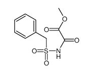 methyl 2-(benzylsulfonylamino)-2-oxoacetate Structure