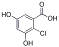 2-氯-3,5-二羟基苯甲酸结构式