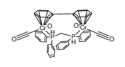(biphenyl){Cr(CO)2}2(μ-diphenylphosphinomethane) Structure