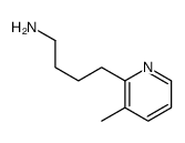 4-(3-methylpyridin-2-yl)butan-1-amine Structure