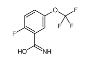 2-氟-5-(三氟乙氧基)苯甲酰胺结构式