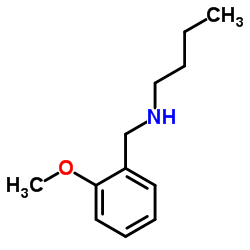N-(2-Methoxybenzyl)-1-butanamine结构式
