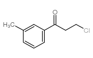 3-CHLORO-1-(3-METHYLPHENYL)-1-OXOPROPANE结构式