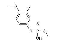 hydroxy-methoxy-(3-methyl-4-methylsulfanylphenoxy)-sulfanylidene-λ5-phosphane结构式