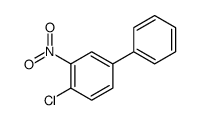 1-chloro-2-nitro-4-phenylbenzene结构式