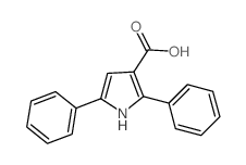 1H-Pyrrole-3-carboxylicacid, 2,5-diphenyl- Structure