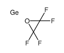 germanium,2,2,3,3-tetrafluorooxirane Structure