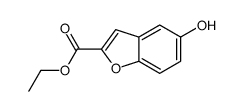 5-羟基苯并呋喃-2-羧酸乙酯结构式