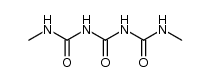 ω,ω'-Dimethyl-carbonyldiharnstoff Structure