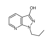 1-丙基-1H-吡唑并[3,4-b]吡啶-3(2H)-酮结构式