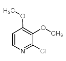 2-氯-3,4-二甲氧基吡啶盐酸盐结构式