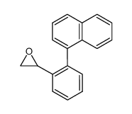 2-(2-(naphthalen-1-yl)phenyl)oxirane结构式