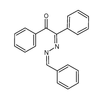 benzaldehyde benzil azine Structure