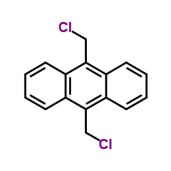 9,10-Bis(chloromethyl)anthracene Structure