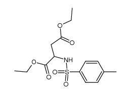 diethyl 2-(tosylamino)succinate Structure