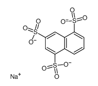 1,2,3,5-三磺酸萘三钠结构式