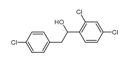 2-(4-Chloro-phenyl)-1-(2,4-dichloro-phenyl)-ethanol Structure