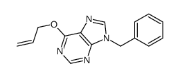 9-benzyl-6-prop-2-enoxypurine Structure