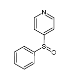4-(phenylsulfinyl)pyridine结构式