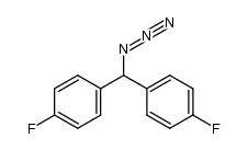 4,4'-(azidomethylene)bis(fluorobenzene) Structure