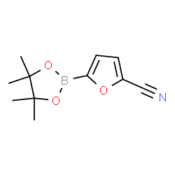 5-Cyanofuran-2-boronic acid pinacol ester Structure