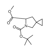 (S)-5-叔丁基-6-甲基5-氮杂螺[2.4]庚烷-5,6-二羧酸酯结构式