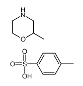 4-methylbenzenesulfonic acid,2-methylmorpholine结构式