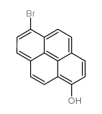 6-溴-1-羟基芘结构式