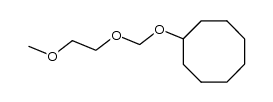 2-(methoxyethoxy)methyl cyclooctyl ether Structure