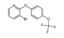 3-bromo-2-(4-(trifluoromethoxy)phenoxy)pyridine picture
