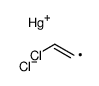 chloro(2-chloroethenyl)mercury Structure