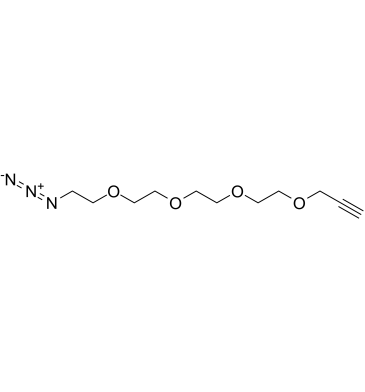 Azido-PEG4-propargyl结构式
