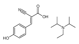 Α-氰基-4-羟基肉桂酸 N-乙基-N,N-二异丙基铵盐结构式