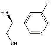 (2S)-2-AMINO-2-(5-CHLORO(3-PYRIDYL))ETHAN-1-OL Structure