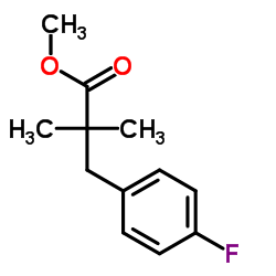 Methyl 3-(4-fluorophenyl)-2,2-dimethylpropanoate Structure