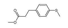 methyl 3-(4-(methylthio)phenyl)propanoate Structure