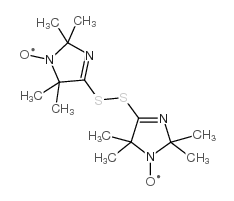 bis-(2,2,5,5-tetramethyl-3-imidazoline-1-oxyl-4-yl)disulfide Structure
