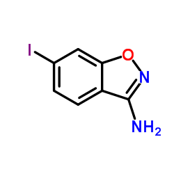 6-Iodo-1,2-benzoxazol-3-amine Structure