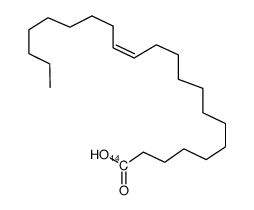cis-13-docosaenoic acid, [1-14c] Structure