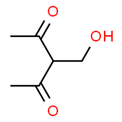 2,4-Pentanedione, 3-(hydroxymethyl)- (9CI) Structure