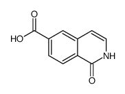 1-羟基异喹啉-6-羧酸结构式