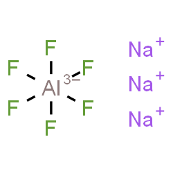Aluminum sodium fluoride (1:1:4) Structure